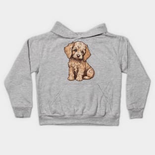 Cute puppy Kids Hoodie